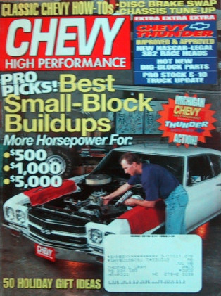 CHEVY HIGH PERFORMANCE 1997 DEC - MAKIN' MILLS, ZL1*